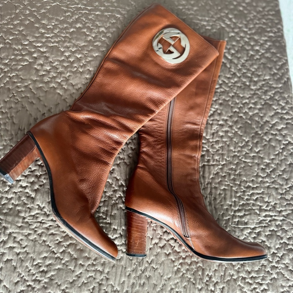GUCCI boots / Leather